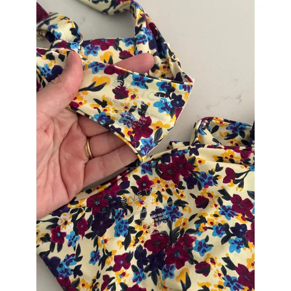 VETCHY Laguna Bikini Vintage Floral Bikini Set Size XS - Image 6