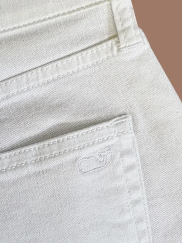 NWT Vineyard Vines Stepped Hem Jeans White Size 4 - Image 7