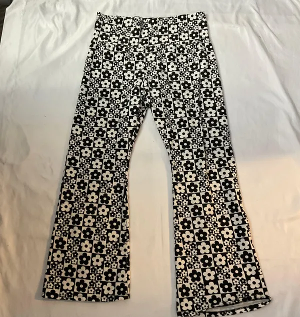 Wild Fable Spring Flower Print Wideleg Pull On Pants Size XXL Hippie Boho - Image 3