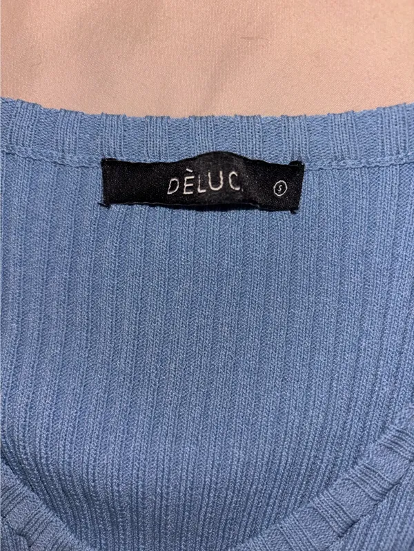 Blue Deluc Dress - Image 4