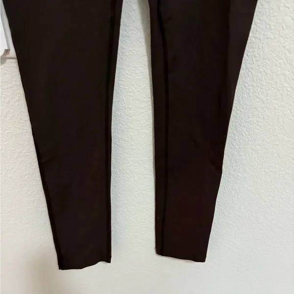 Prana 7/8 Leggings Chocolate Brown Low Rise Small - Image 4