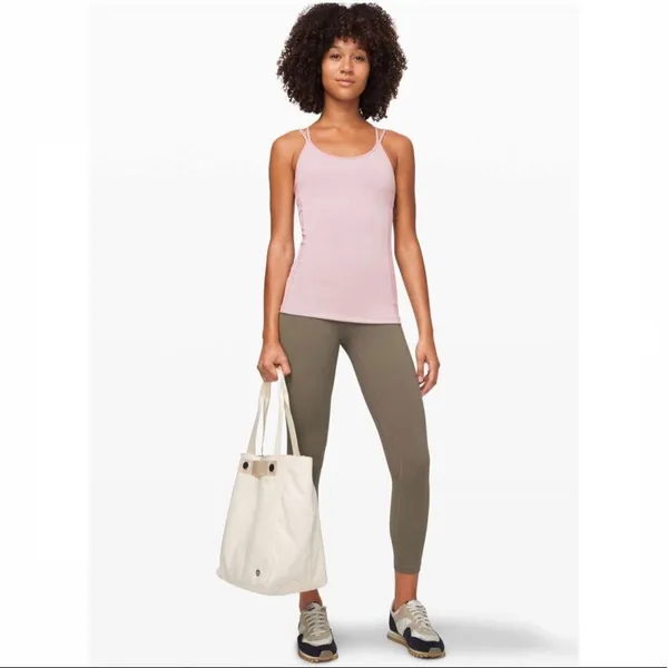 Lululemon Free To Be Tank Everlux Smoky Blush Sz 6 - Image 9