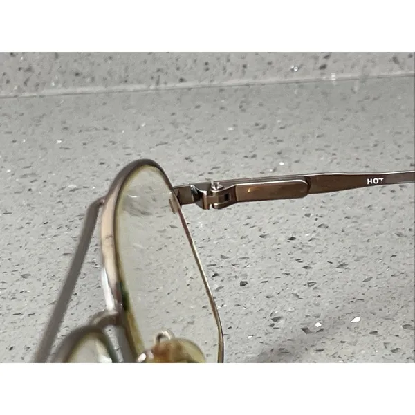 Vintage Rembrand Bronze 145 Eyeglasses Frames ONLY Japan Aviator Oversized - Image 8