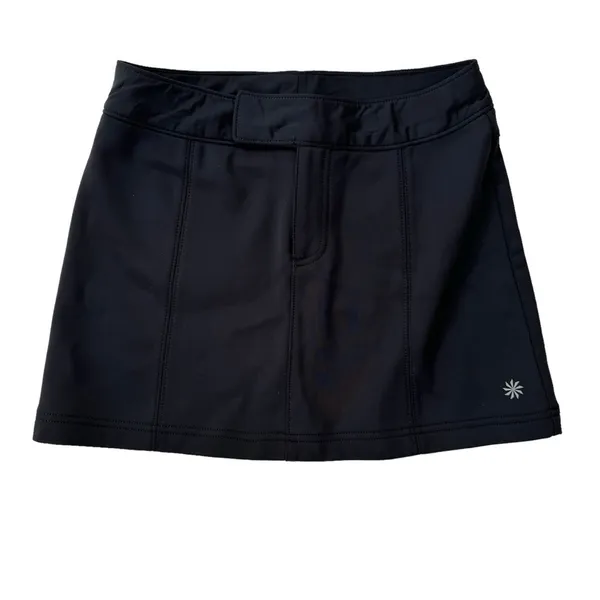 Athleta Athletic Adjustable Waist Tennis Stretch Mini Skirt Black Size 2 - Image 9