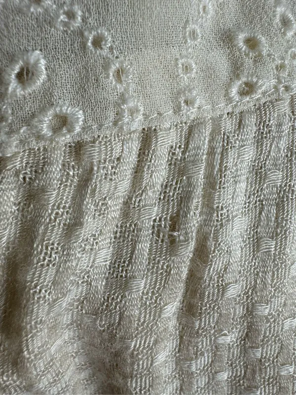 NWT Free People Gemma Cottagecore Lace Midi Dress Size XS Cream Boho Feminine - Image 9