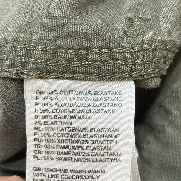 THE NORTH FACE Sz 10 Lightweight Cotton Canvas Outdoor Work Utility Hiking Pants - Image 9