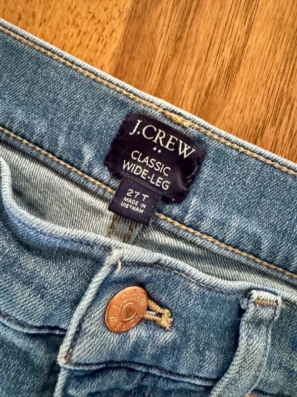 J.Crew Classic Wide Leg Jeans  - Image 3