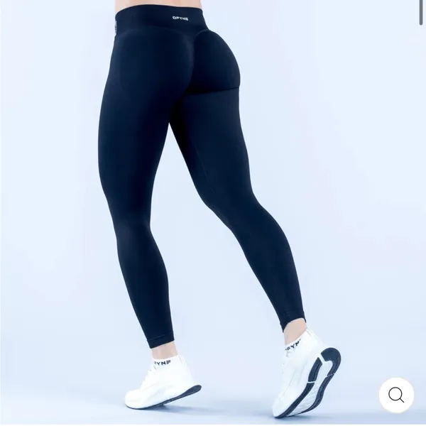 Gymshark Dfyne Midnight Black Impact Leggings - Image 3