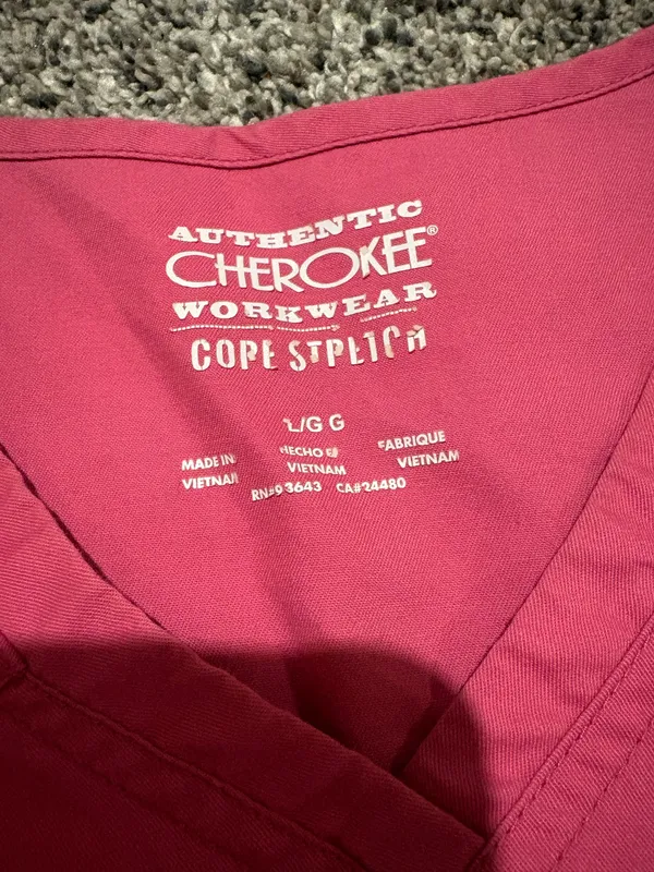 Scrub top Pink Size L - Image 2