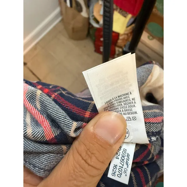 NWT Aerie Off Duty Plaid Flannel Shirt - Image 6