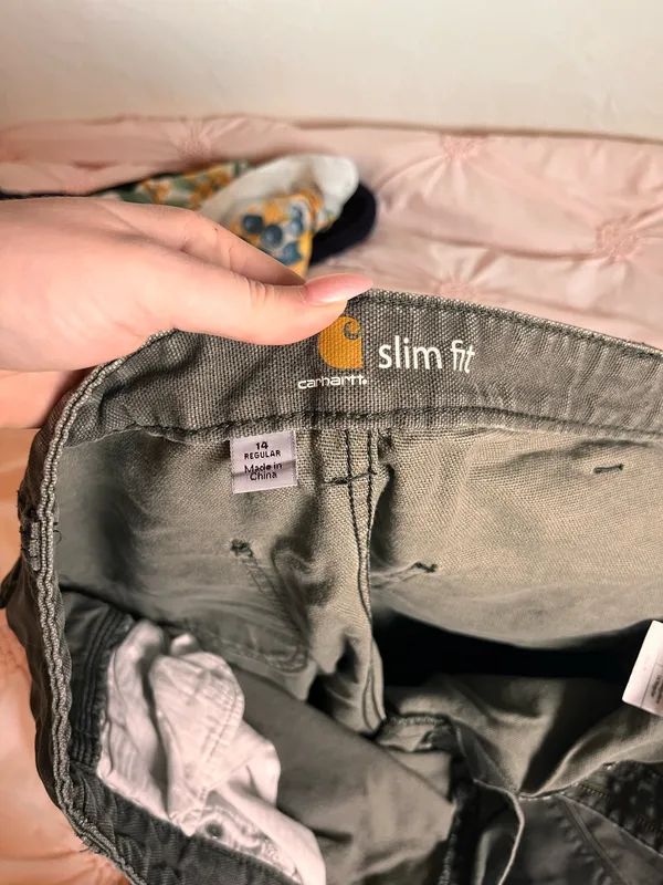Carhartt Slim Fit Pants – Size 14 Regular - Image 3