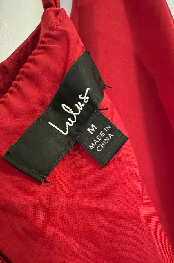 Lulus Red Dress - Image 4