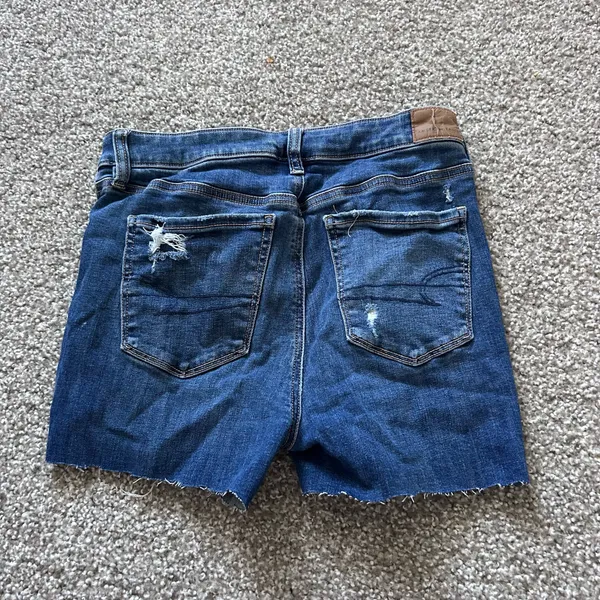American Eagle Outfitters Cut Off Denim Shorts - Image 5