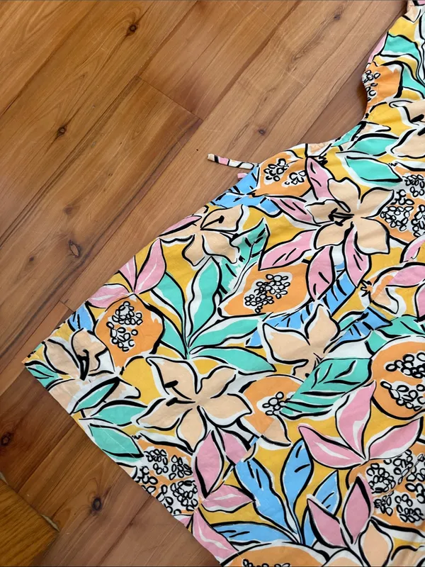 ASTR the Label mini talula tropical papaya dress medium - Image 12