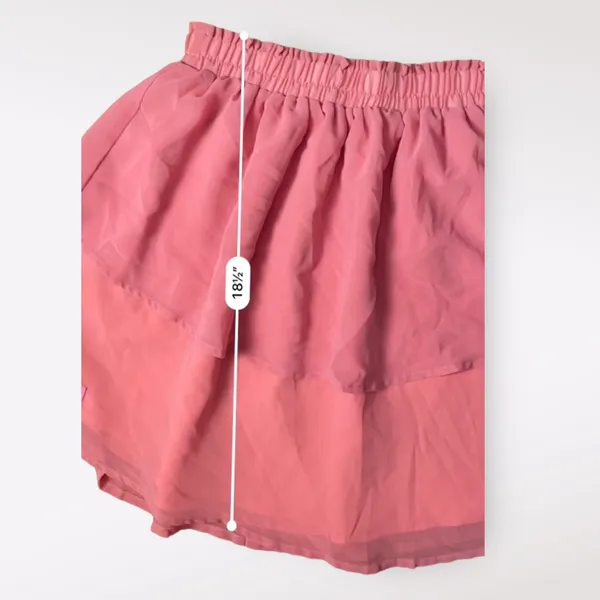 Simply Southern Barbie Pink Coquette Tulle Mini‎ Skirt Size L - Image 6