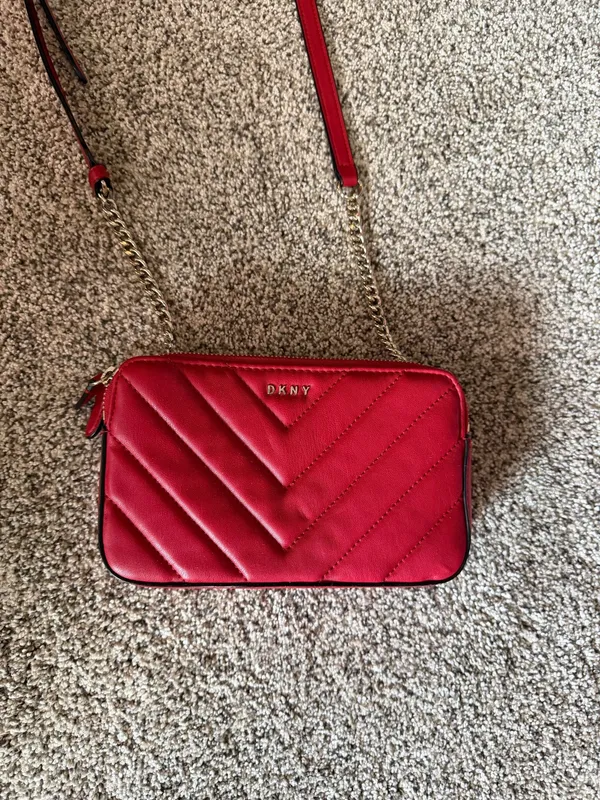 Red DKNY Shoulder Bag - Image 2