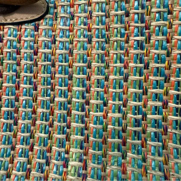 Simply Noelle Woven Rattan Straw Colorful Multi Shoulder Crossbody Bag Purse‎ - Image 4