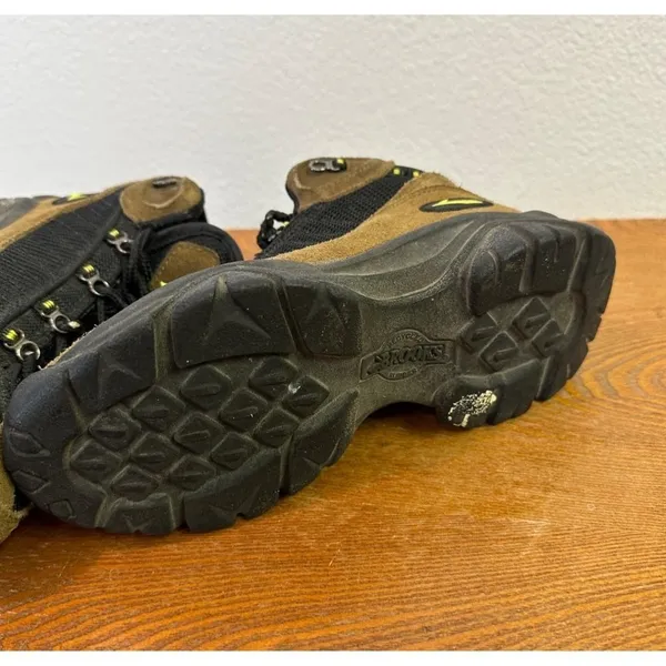 Brooks Women's Suede Mesh Hiking Boots Tan Black 29236 SIZE 6.5 Sku 2706 - Image 14