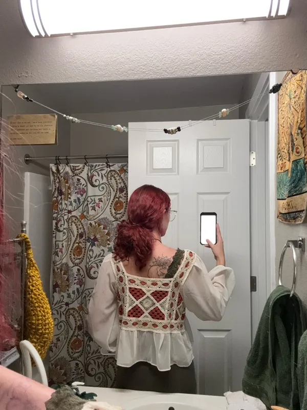 Handmade Crochet Top - Image 2