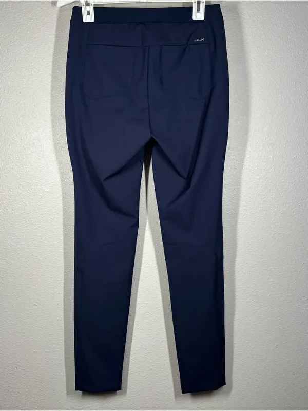 Nwt RLX Ralph Lauren Women's Golf Pants Navy Stretch Size 2 - Image 3