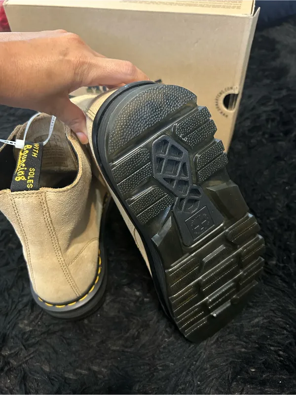 DR MARTENS Zebzag laceless leather boots booties shoes women’s 9 new - Image 5