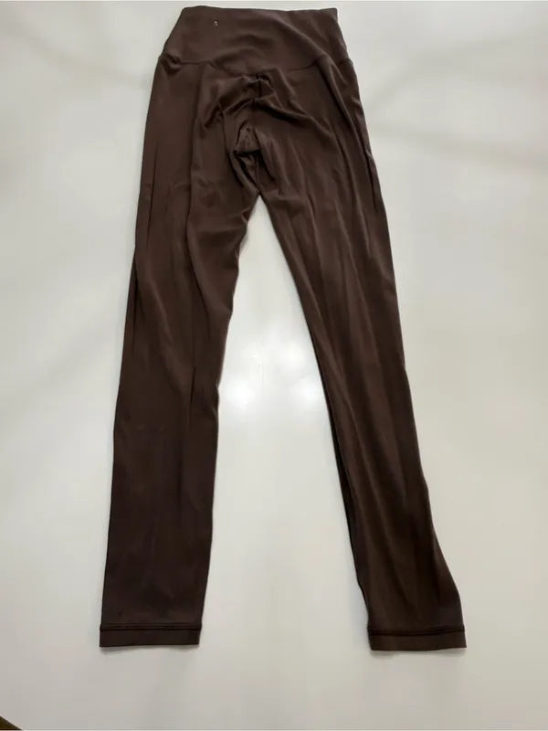 aerie Chocolate High-Rise Sculpt Leggings Size Small - Image 4