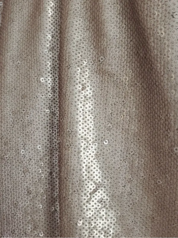 Women’s Gold Sequin Romper - Image 2