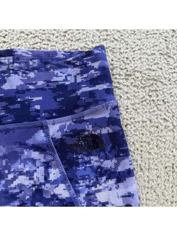 The North Face Purple Digital Camo Leggings Womens XS Pants High Rise Athletic - Image 5