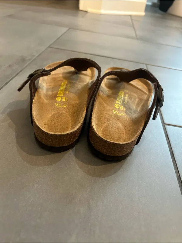 Birkenstock Women's Gizeh Thong Sandals | Brown - Image 8