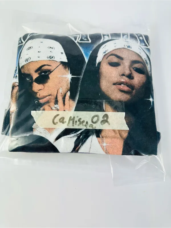 Anvil Black Graphic Aaliyah Tee - Image 7