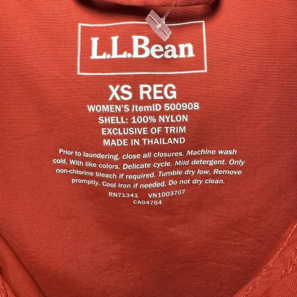 Llbean Women's Jacket Red Size XS - Image 3