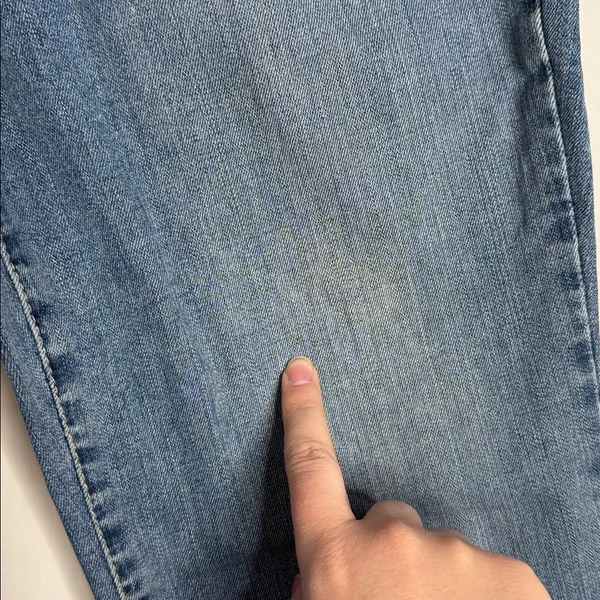 Eddie Bauer Specially dyed Blue Curvy Bootcut Jeans size 6 - Image 7