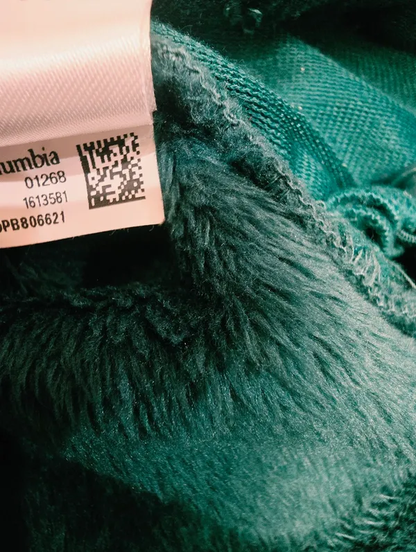 {XL} Columbia Fleece Full Zip Jacket Green - Image 11