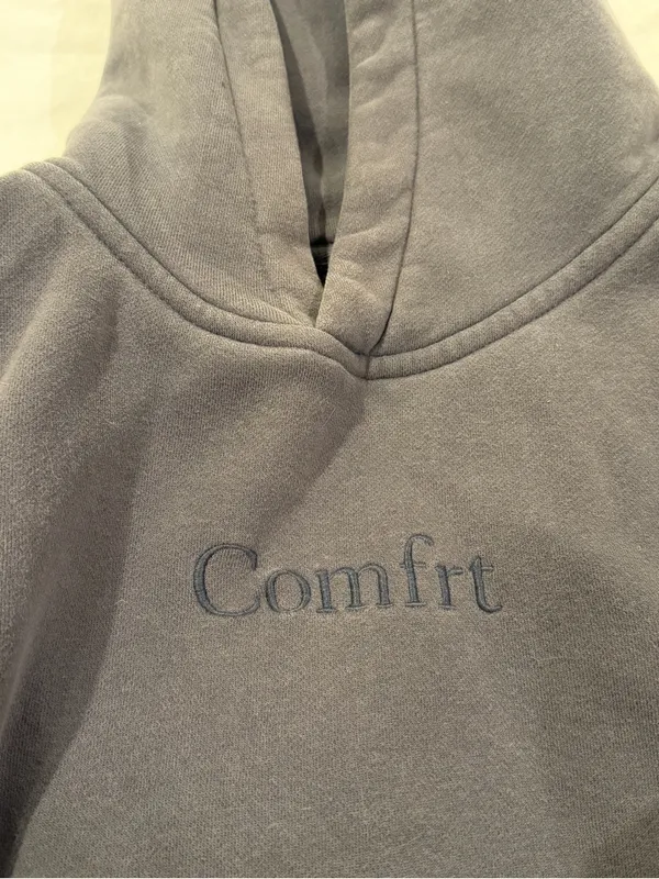 Comfrt sweatpants and sweatshirt set steel grey - Image 3
