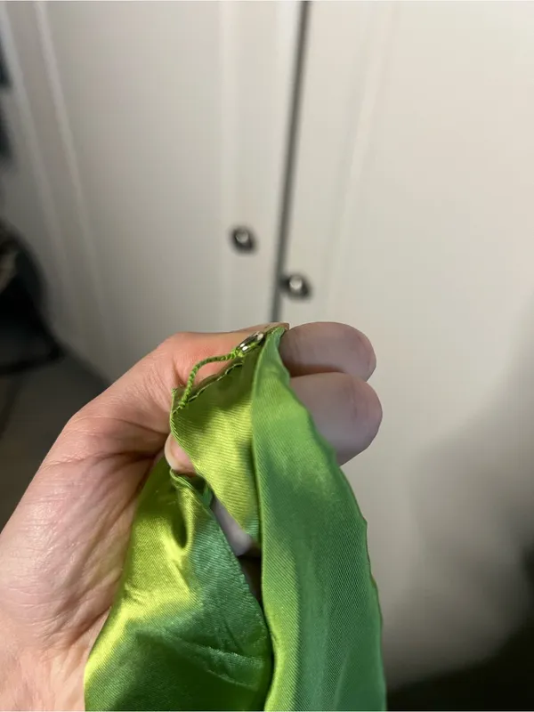 Vintage Y2K J.Crew 100% Silk Chartreuse Green Dress - Image 15