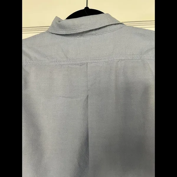 Aerie Light Blue Long Sleeve Shirt - oversized & Comfortable size X-Large - Image 7