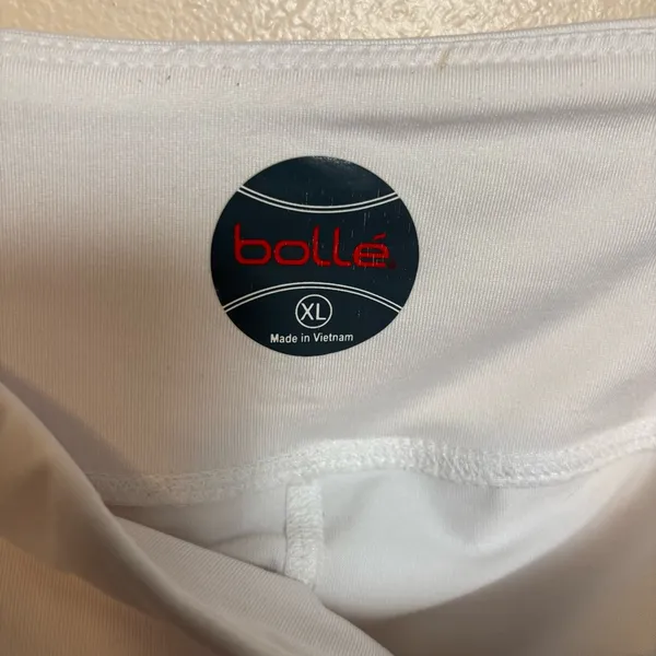Bolle Women's‎ Skort Tennis Pickleball Athletic Pleated White Shorts Size XL - Image 4