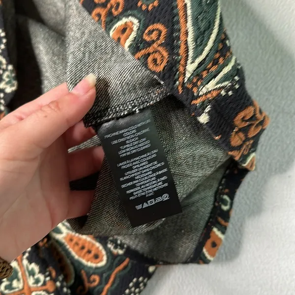 Anthropologie Knit Jacquard Midi Dress XS - Image 7