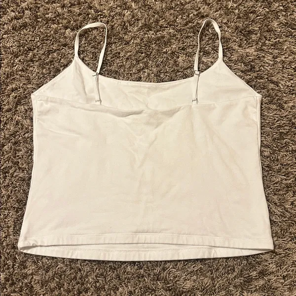 Abercrombie & Fitch Tank Cropped Cami White XL - Image 2