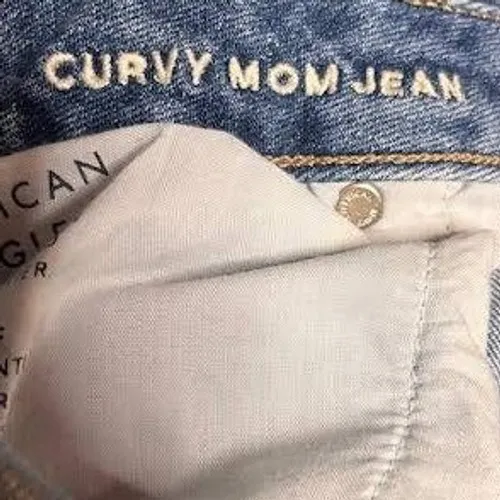 American Eagle High Rise Light‎ Wash Denim Casual Everyday Blue - Image 7