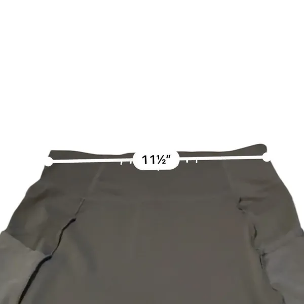 Halara Leggings Womens S‎ Olive Green Ruffle Hem Side Pocket High Rise Yoga Pant - Image 7