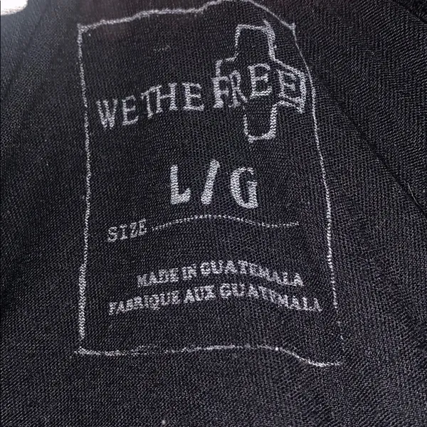 We the Free Black Tee - Image 4