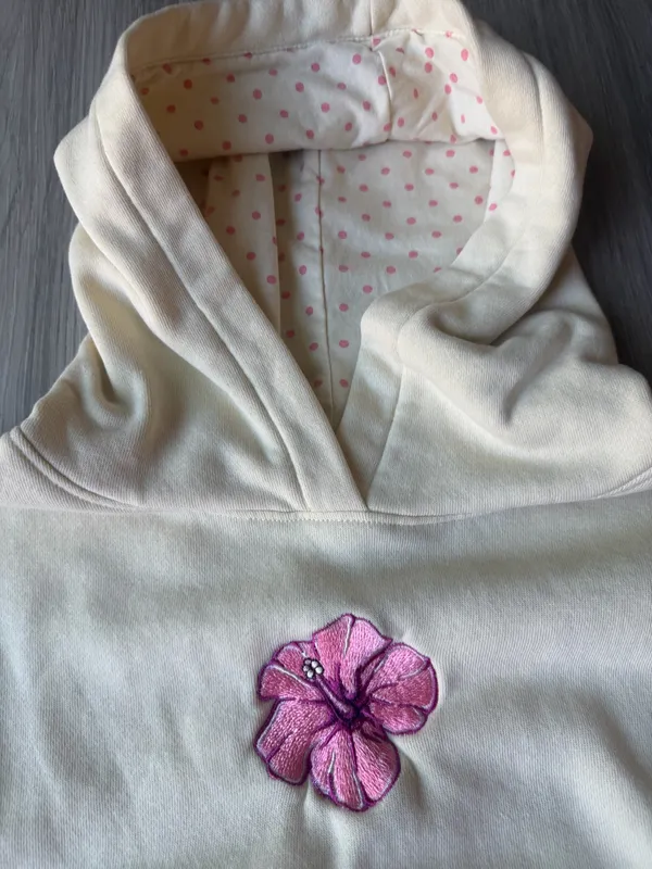 The Social Life Polka dot flower sweater!! Butter yellow color!!!!!! - Image 2