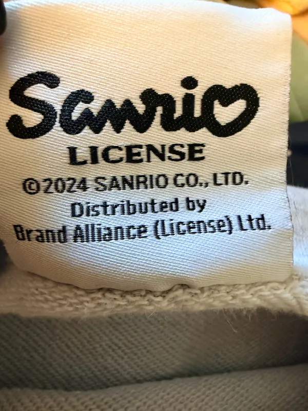 Sanrio Hello Kitty Gray Graphic Crewneck Sweatshirt NWOT - Image 5