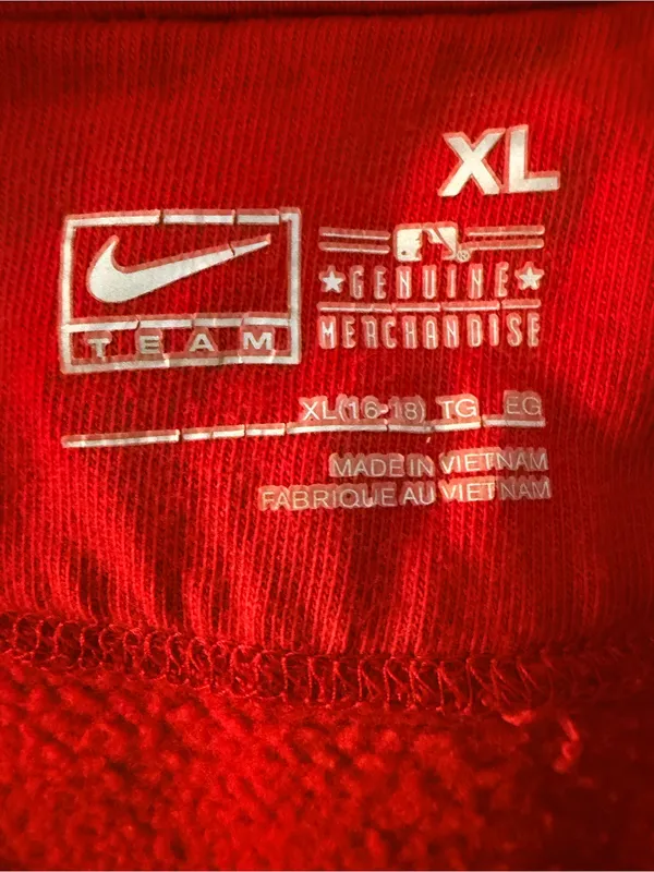 Nike Red Boston 'Red Sox' Full-Zip Hoodie - Image 4