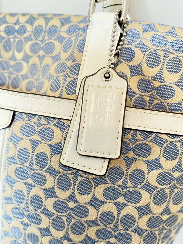 Coach Bag Shoulder Signature Tote - Image 2