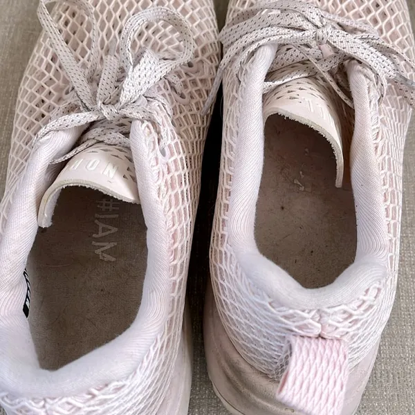 NoBull Baby Pink Knit Runner Shoes - Image 6