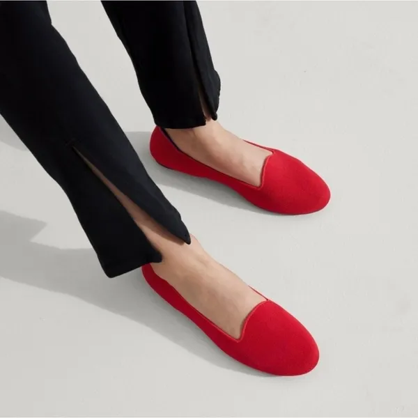 Rothy’s Red Round Toe Flats - Image 2