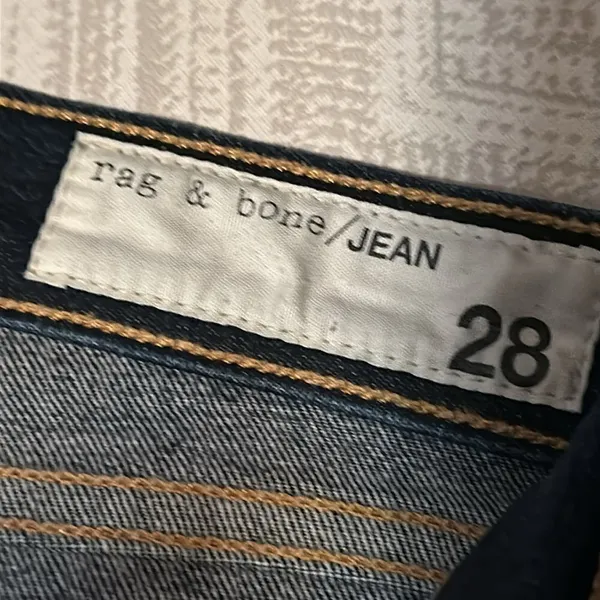 Rag & Bone Women’s Dark Blue Skinny Jeans - Image 5