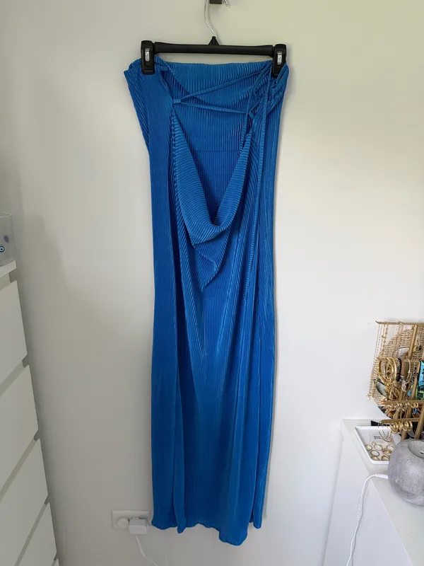 Amazon Strapless Blue Dress - Image 2